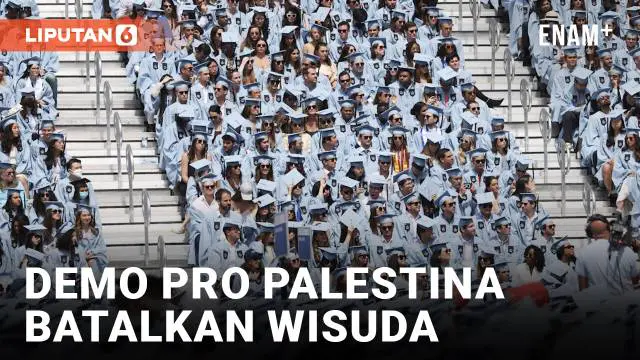Buntut protes pro Palestina, kampus Columbia University di New York batalkan penyelenggaraan wisuda utama 15 Mei ini. Hal ini ditanggapi kecewa oleh para mahasiswa Indonesia yang telah terbangkan keluarganya untuk hadiri wisuda mereka. Selengkapnya l...