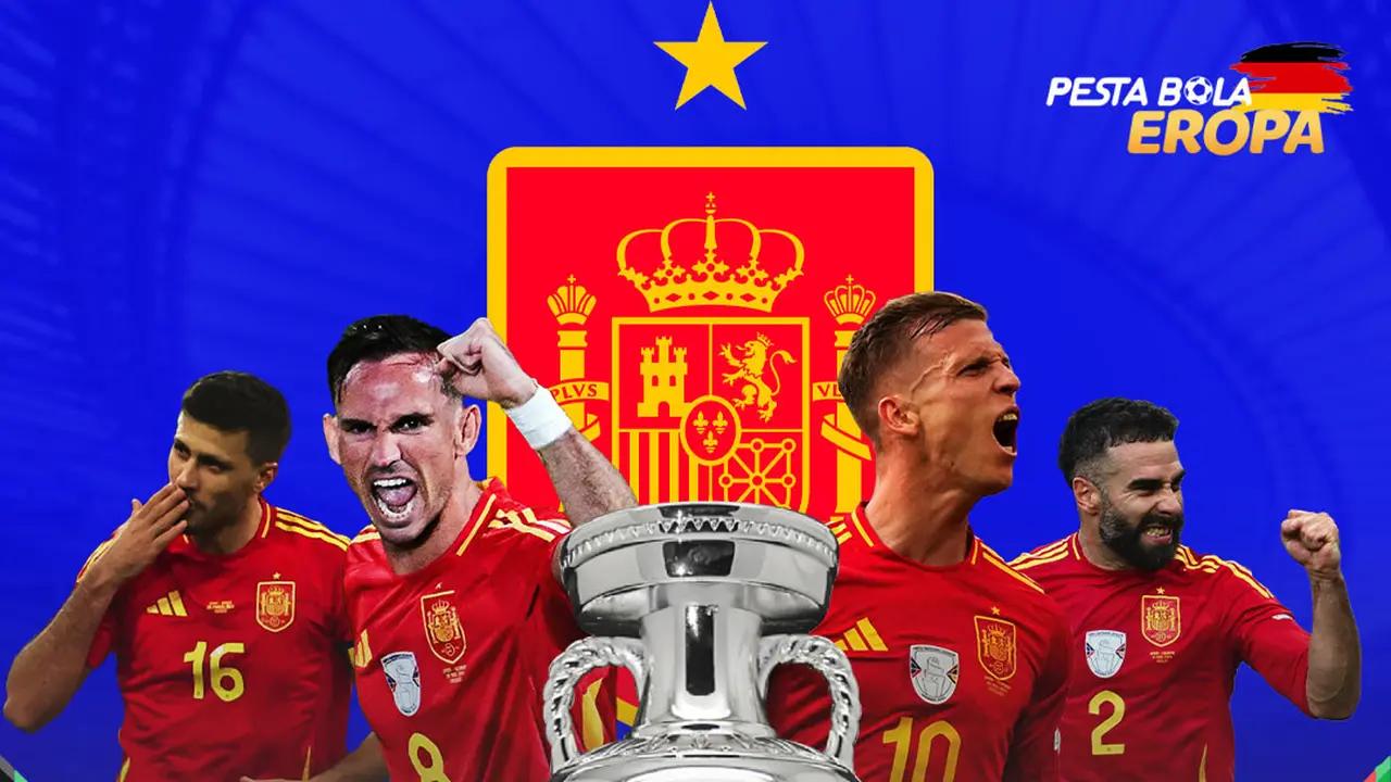 Euro 2024 - Ilustrasi Spanyol Juara Euro 2024 - Alternatif