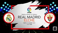 Real Madrid vs Elche (liputan6.com/Abdillah)