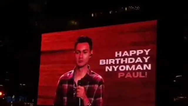 Ucapan ultah untuk Nyoman Paul.