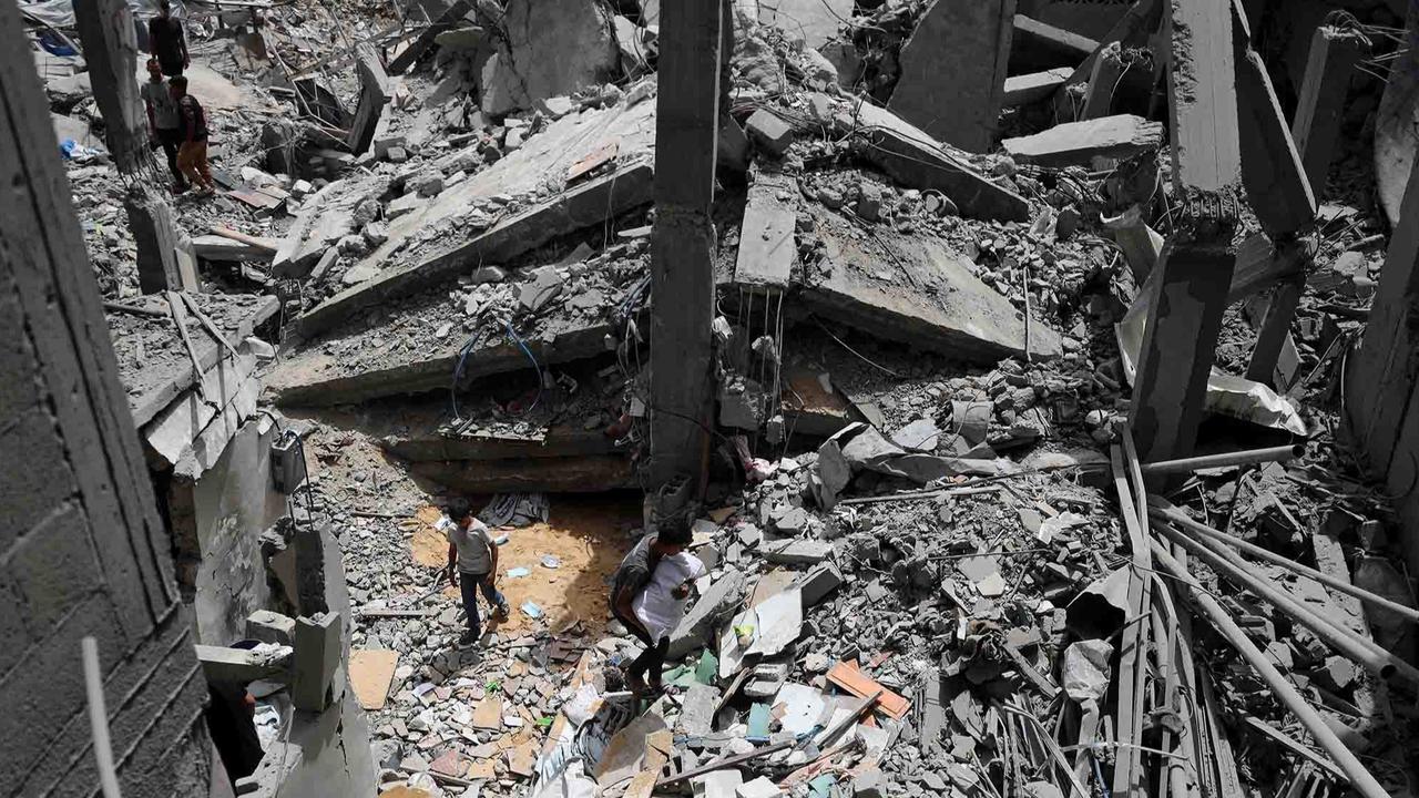 FOTO: Pilu! Anak-Anak Korban Serangan Udara Israel