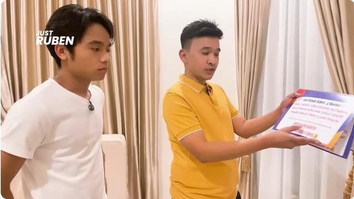 10 Potret Rumah Ruben Onsu Terkini, di Kamarnya Ada Tempelan Doa Sehari-hari