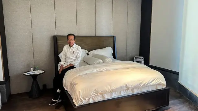kamar tidur Jokowi di IKN. [@jokowi]