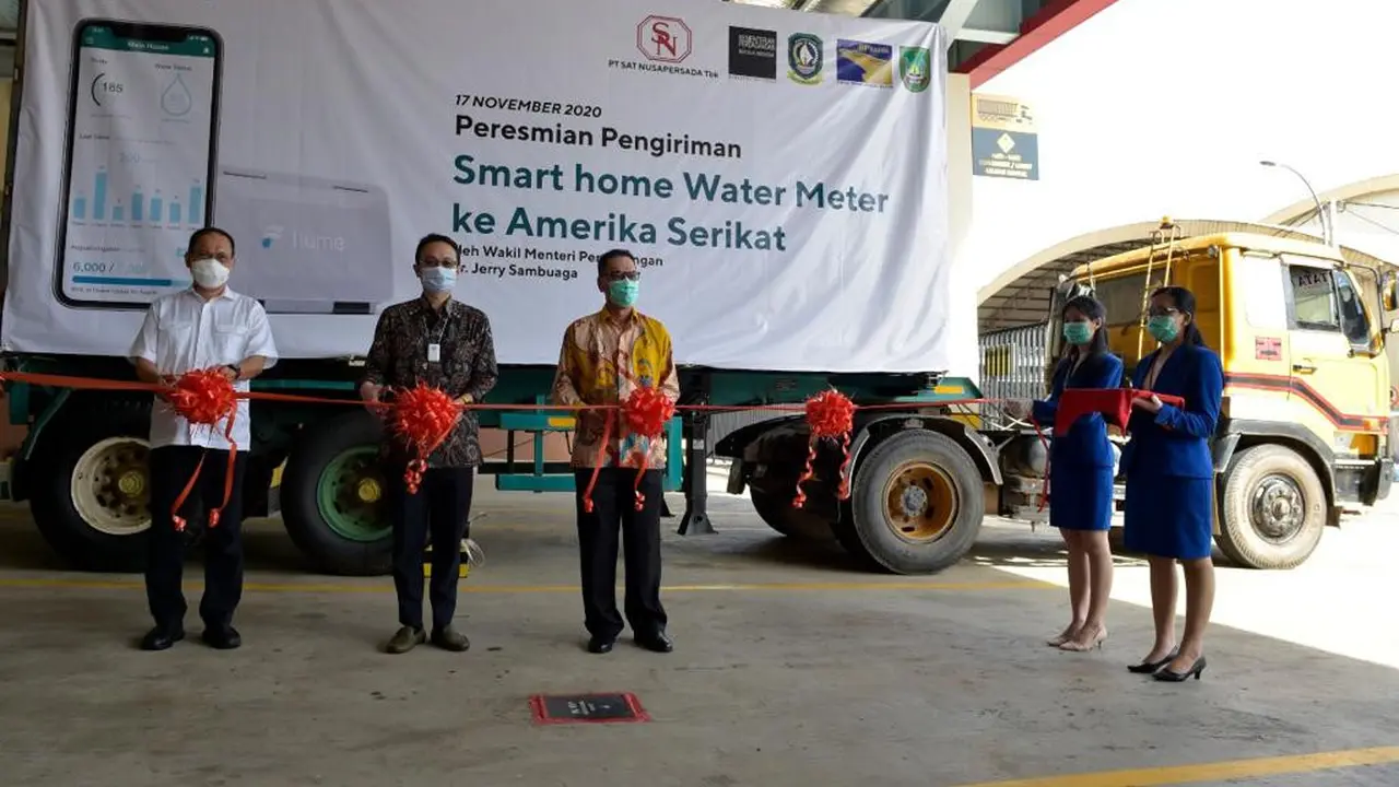 Wamendag Jerry Sambuaga melepas ekspor produk berteknologi tinggi di Batam
