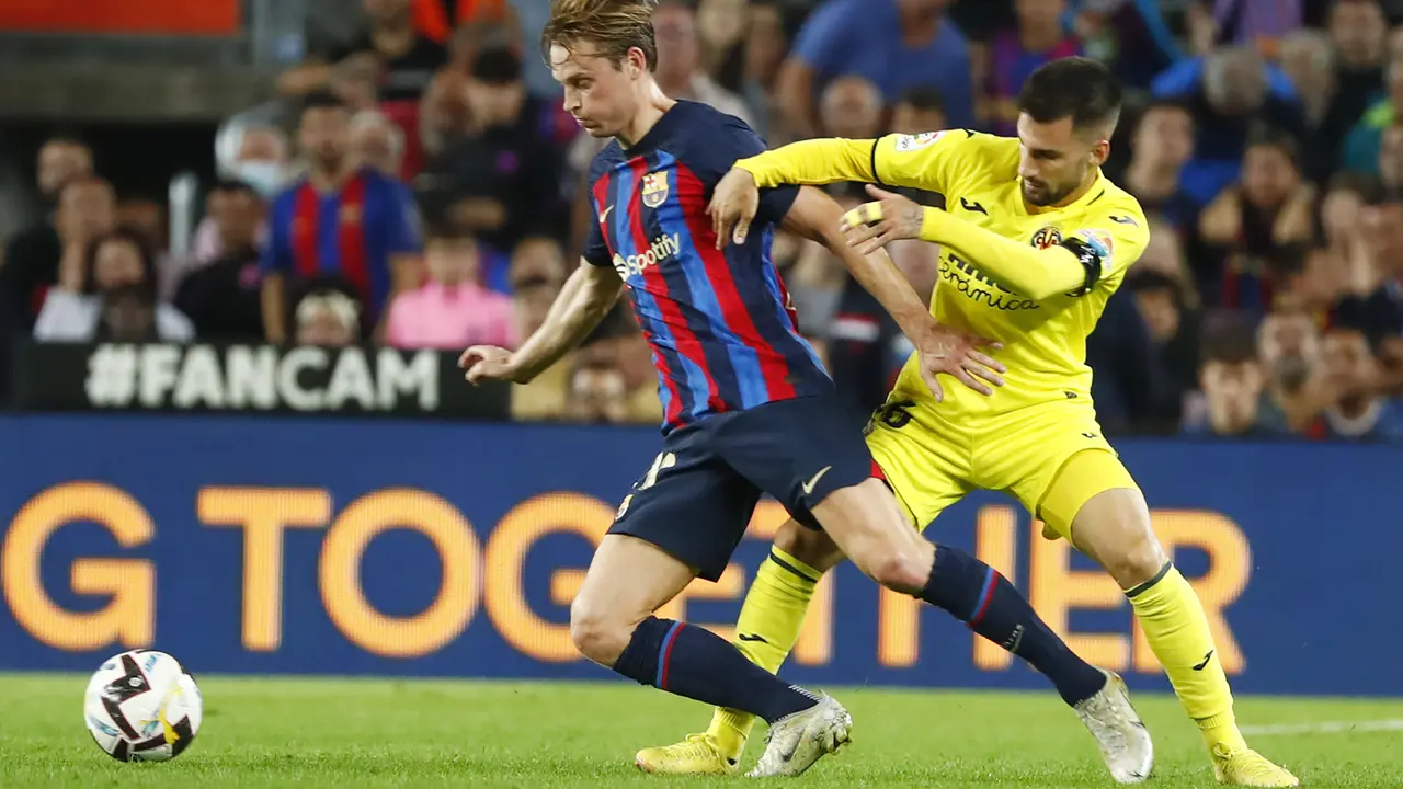 Pemain Barcelona Frenkie de Jong