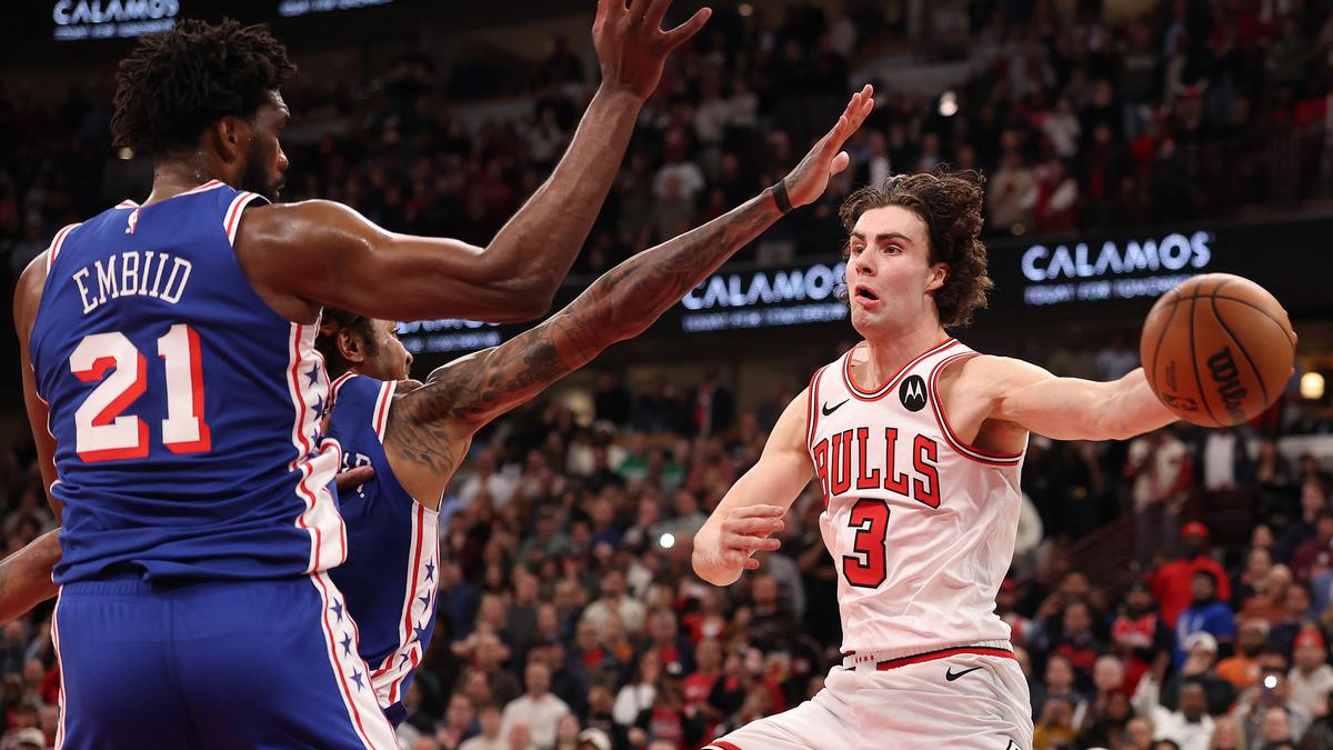 Hasil NBA: Giddey Samai Rekor Michael Jordan, Bulls Menang Dramatis atas Sixers