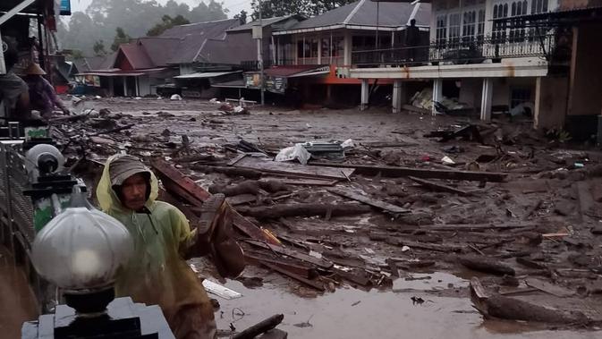 Galodo Gerus Permukiman Penduduk di Malalak Sumbar, Akses Jalan Terputus, Ratusan Orang Terdampak
