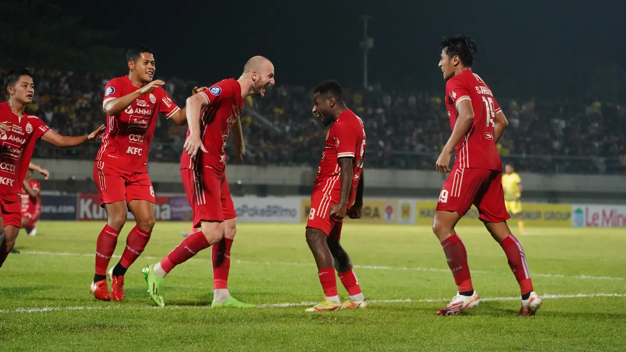 Penyerang Persija Jakarta, Michael Krmencik.