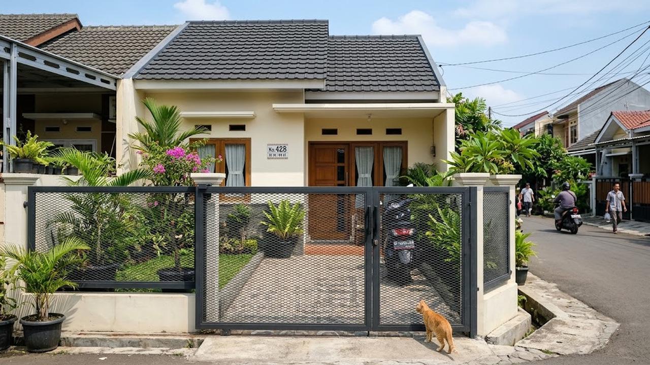 9 Pagar Rumah Ini Bikin Kucing Sulit Masuk Tanpa Merusak Tampilan, Tetap Rapi dan Modern