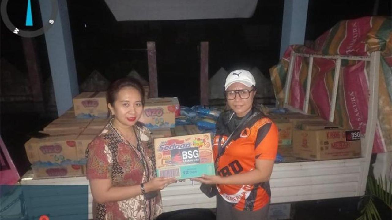 BSG Salurkan Bantuan Banjir Sitaro, Wujud Nyata Kepedulian untuk Korban di Pulau Siau