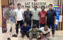 Polres Nagan Raya Tangkap Enam Pelaku Pencurian 1,1 Ton Kelapa Sawit di Perkebunan