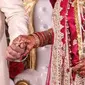 Ilustrasi pernikahan di India
