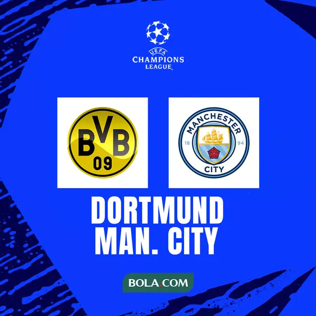 Liga Champions - Borussia Dortmund Vs Manchester City