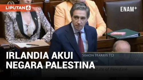 VIDEO: Irlandia Resmi Akui Negara Palestina, Tambah Tekanan Internasional Pada Israel