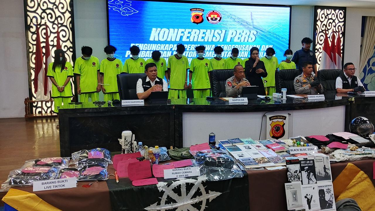 Penghasut Demo Anarkis di Jabar Terafiliasi Jaringan Luar Negeri, Dapat Cuan Rp1 Miliar