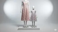 10 Model Baju Brokat Anak Kembaran dengan Ibu untuk Pesta yang Anggun dan Elegan