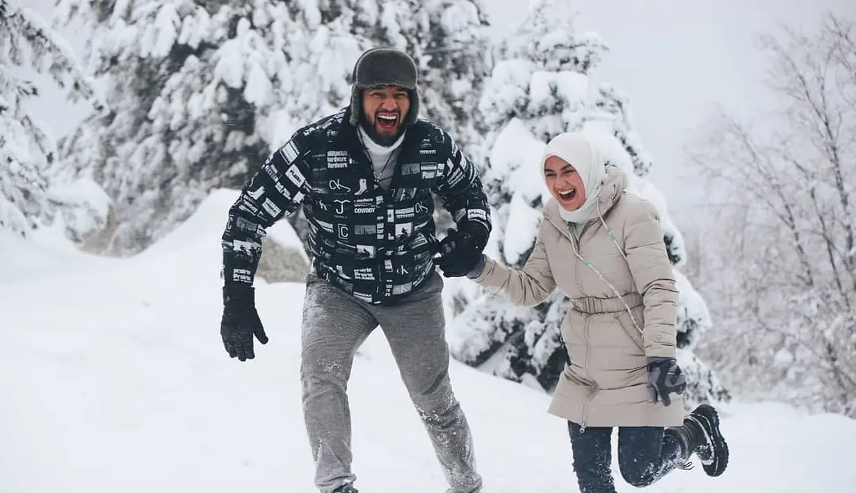 Ammar Zoni dan Irish Bella (Instagram/_irishbella_)