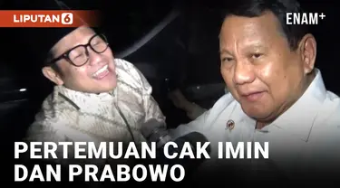 Datangi Rumah Prabowo, Cak Imin Antarkan Undangan Muktamar PKB