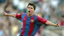 Javier Saviola - Sebelum Lionel Messi, Barcelona punya Javier Saviola yang merupakan pemain Superstar asal Argentina. Bergabung dengan Barcelona pada 2001-2004 dan 2006-2007, Saviola mencatatkan 70 gol dari 168 penampilannya. (AFP/Lluis Gene)