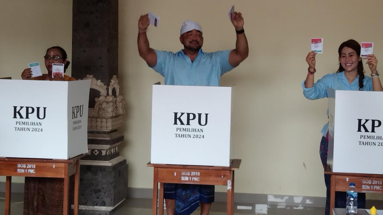 De Gadjah Ungkap Pesan Jokowi Usai Coblos di TPS: Jaga Bali dengan Baik, Pembangunan Harus Merata