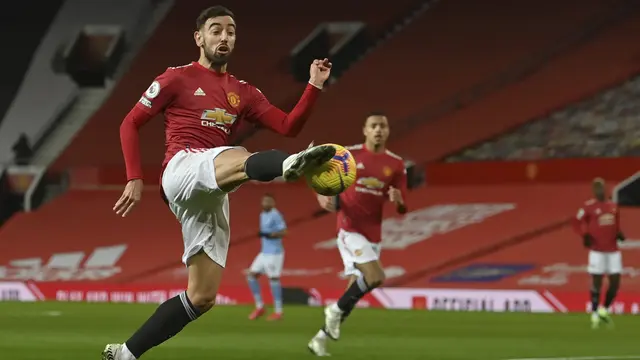 MU Ditahan Imbang City di Old Trafford