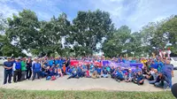 Perkumpulan Pensiunan Pupuk Kaltim (PP-PKT) berunjuk rasa terkait pemulihan hak pensiunan.