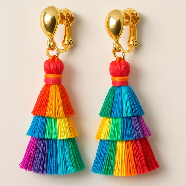 Model Anting Jepit Juntai