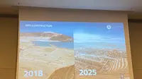 Direktur Komunikasi Korporat JSC Akkuyu Nuclear Vasilii Korelski&nbsp;pada Senin (20/10/2025) di Mersin, Turki, mengatakan, jika beroperasi penuh, empat reaktor PLTN Akkuyu akan menyuplai sekitar 10 persen kebutuhan listrik nasional Turki (Dok. Liputan6.com/Teddy Tri Setio Berty).