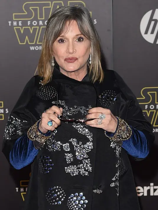 Kehadiran Carrie di film Star Wars tentu menjadi salah satu hal yang dinantikan para penggemarnya. Terlebih mereka yang rindu melihat sosok dan kepiawaian Carrie dalam berakting menjadi Leia. (AFP/Bintang.com)