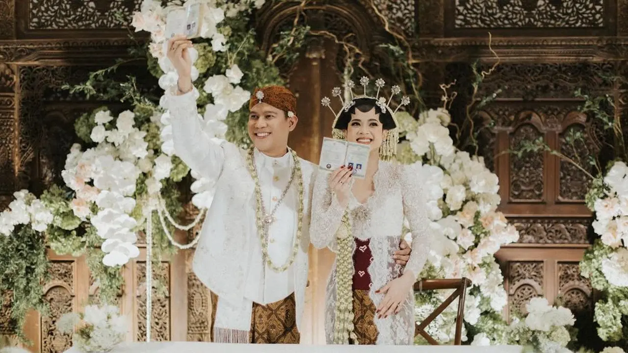6 Potret Nino RAN Resmi Menikah