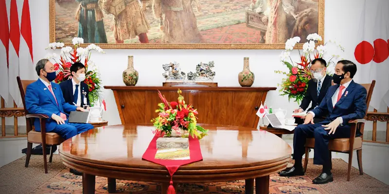 Jokowi Terima Kunjungan Kenegaraan PM Jepang