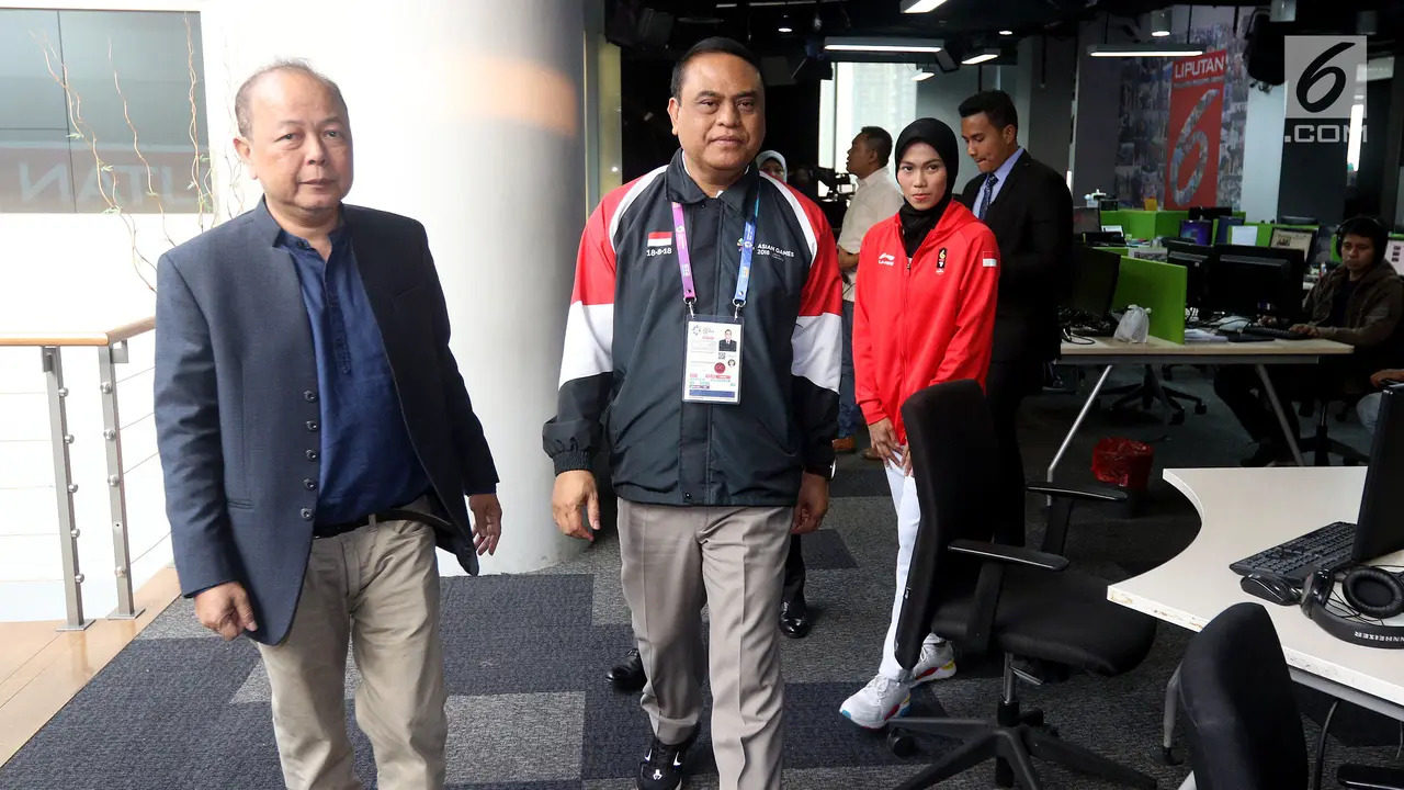Usai Raih Medali Emas, Defia Rosmaniar Sambangi SCTV