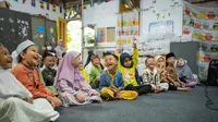 Anak-anak sangat antusias menyambut bulan puasa ini bersama Lemonilo. (Foto: Dok.)