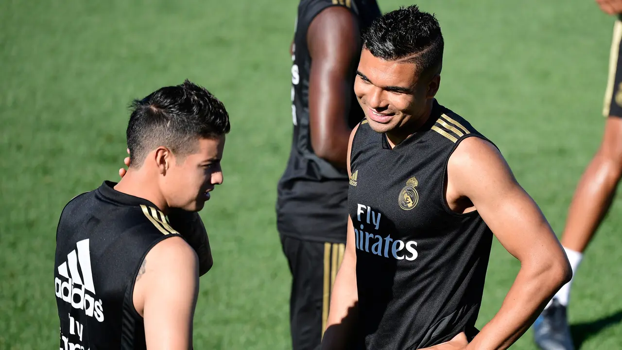 Latihan Santai Pemain Real Madrid Jelang Hadapi Liga
