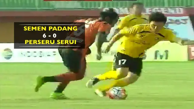Video highlights Piala Presiden 2017 antara Semen Padang melawan Perseru Serui yang berakhir dengan skor 6-0.