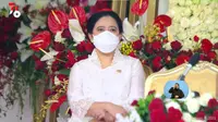 Potret Puan Maharani mengahadiri prosesi Upacara Penurunan Bendera Merah Putih di Istana Merdeka, Jakarta, 17 Agustus 2021). (dok. YouTube Sekretariat Presiden/https://www.youtube.com/watch?v=uPJmNXs-x3s/Gabriella Ajeng Larasati)