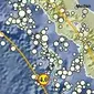 Gempa Magnitudo 4,0 menggetarkan wilayah Nias Selatan, Sumatera Utara, Rabu (13/12/2023). (Liputan6.com/ Dok BMKG)