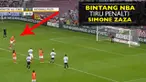 Video penalti bintang NBA Dirk Nowitzki tirukan gaya penalti gagal Simone Zaza saat laga amal Michael Schumacher yang di ikuti para atlet dan pebalap F1 di Mainz, Jerman.