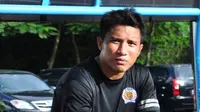 Bintang Arema asal Singapura yang mampu membawa Singo Edan menjadi juara Indonesia Super League 2010, Noh Alam Shah. (Bola.com/Iwan Setiawan)