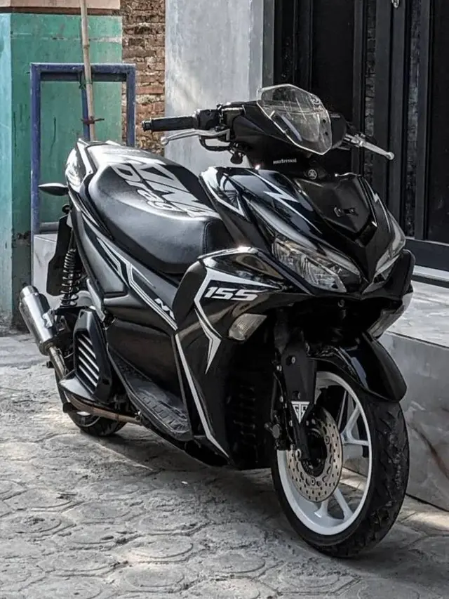9 Potret Modifikasi Yamaha Aerox 150cc, Motor Semok buat Ngabers!