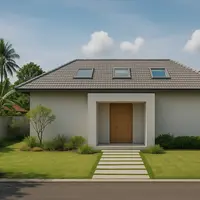 Model Rumah Tanpa Jendela Depan Tapi Tetap Terang