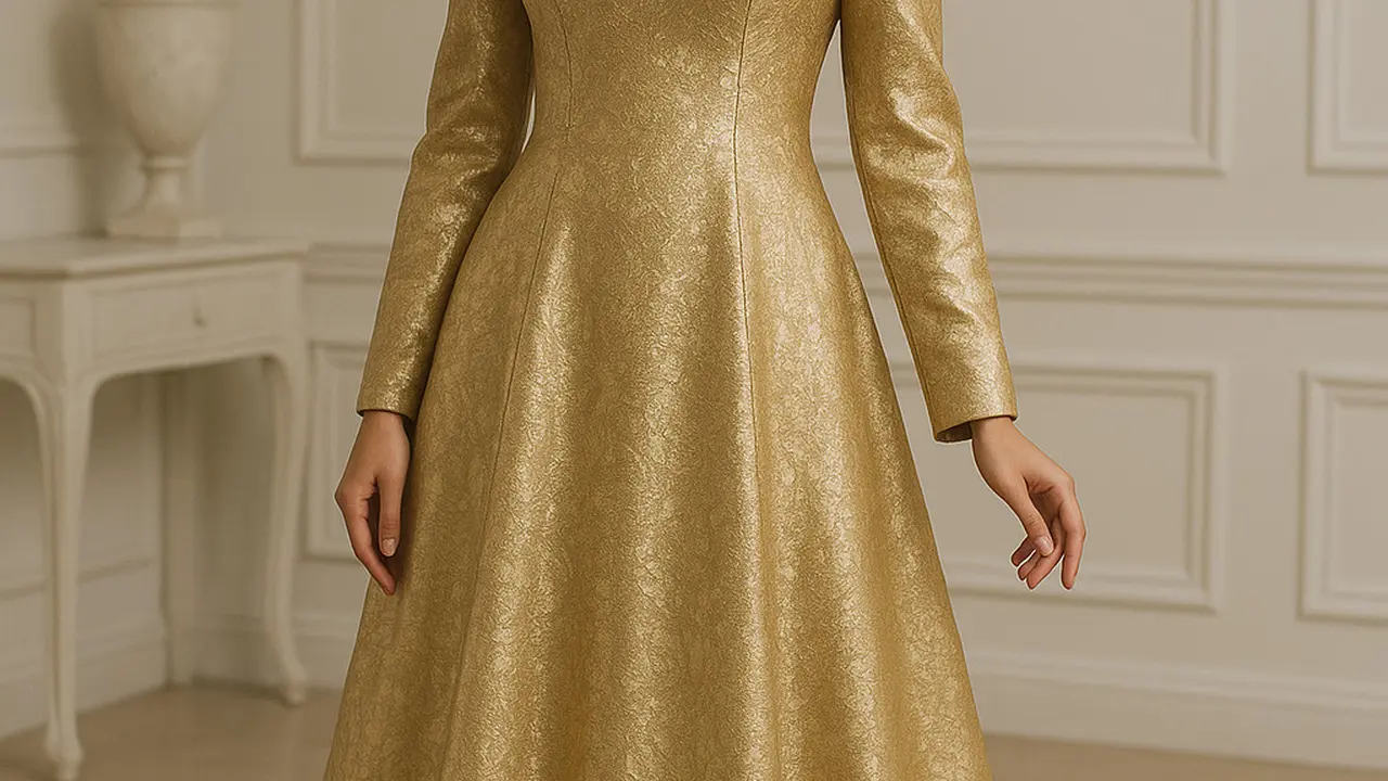 Gamis A-Line untuk Seluruh Bentuk Badan/Nurul Diva Kautsar via Meta AI