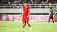 Striker Timnas Indonesia, Hokky Caraka, di Piala AFF 2024. (Bola.com/Abdul Aziz)