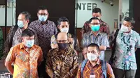 Mantan pegawai KPK ke Mabes Polri. (Foto: Nanda Perdana Putra/Liputan6.com).