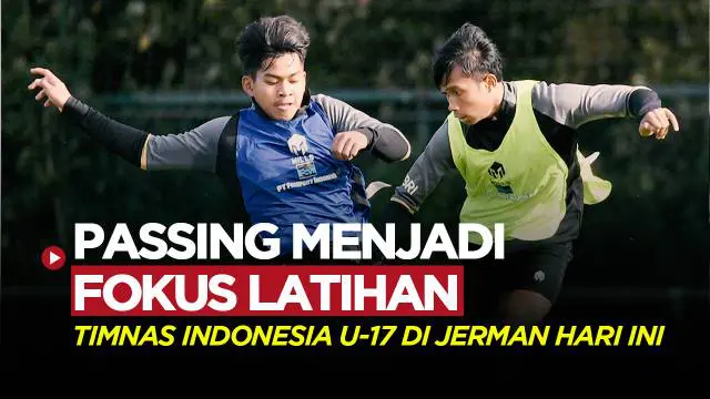 Berita video pelatih Timnas Indonesia U-17, Bima Sakti, fokuskan latihan passing dan penguasaan bola di sesi latihan kali ini di Jerman.