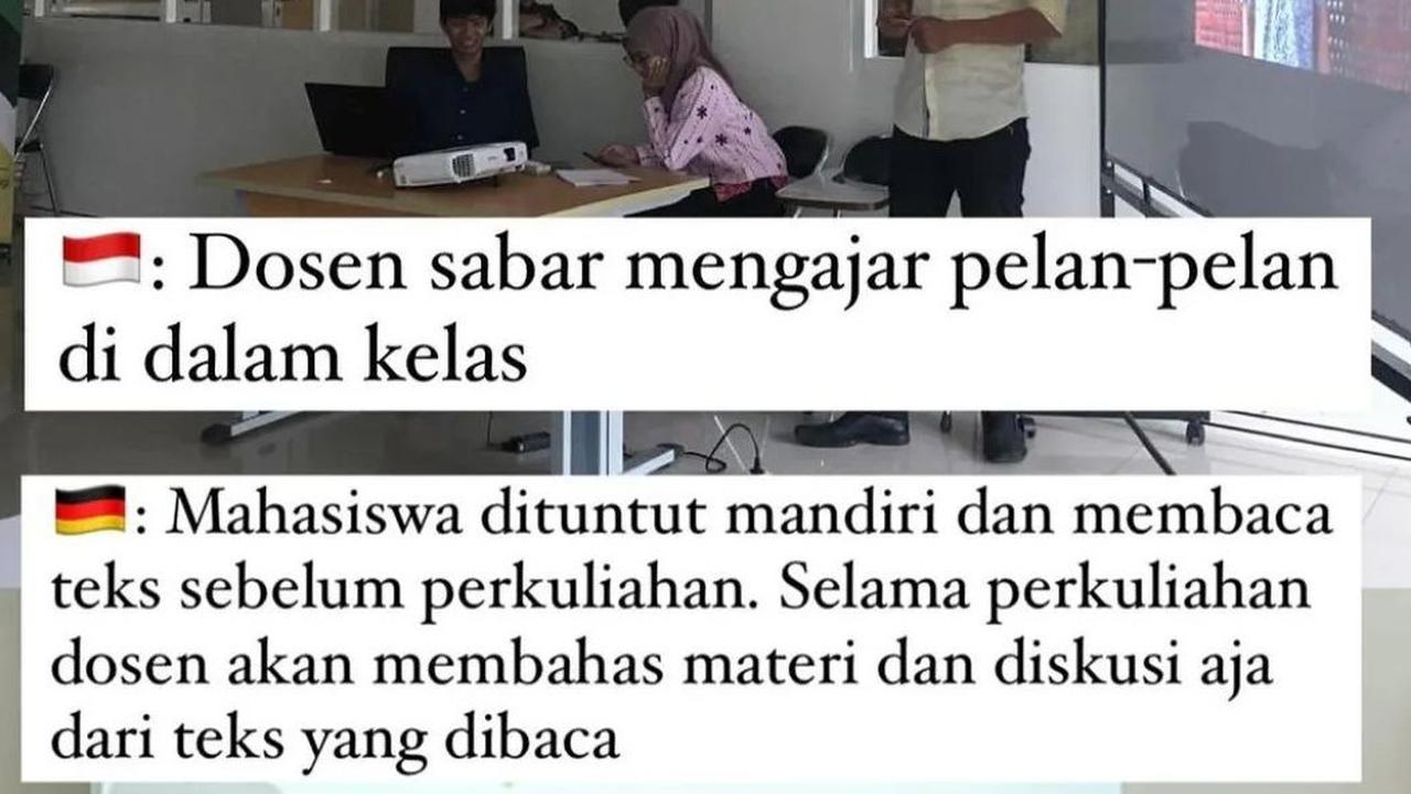 Perbedaan Mencolok Kuliah di Indonesia & Jerman, Bak Langit & Bumi