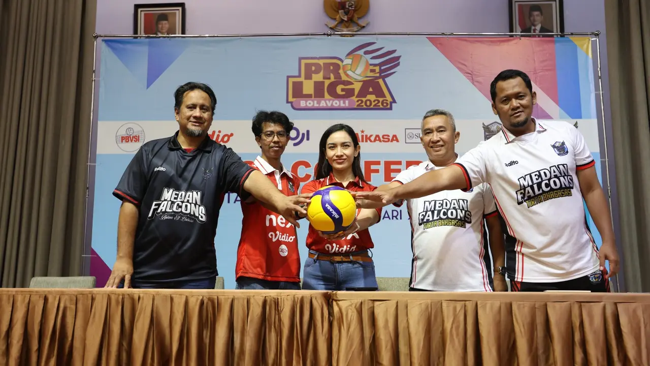 Medan Falcons Tirta Bhagasasi - Proliga 2026 - Bola Voli