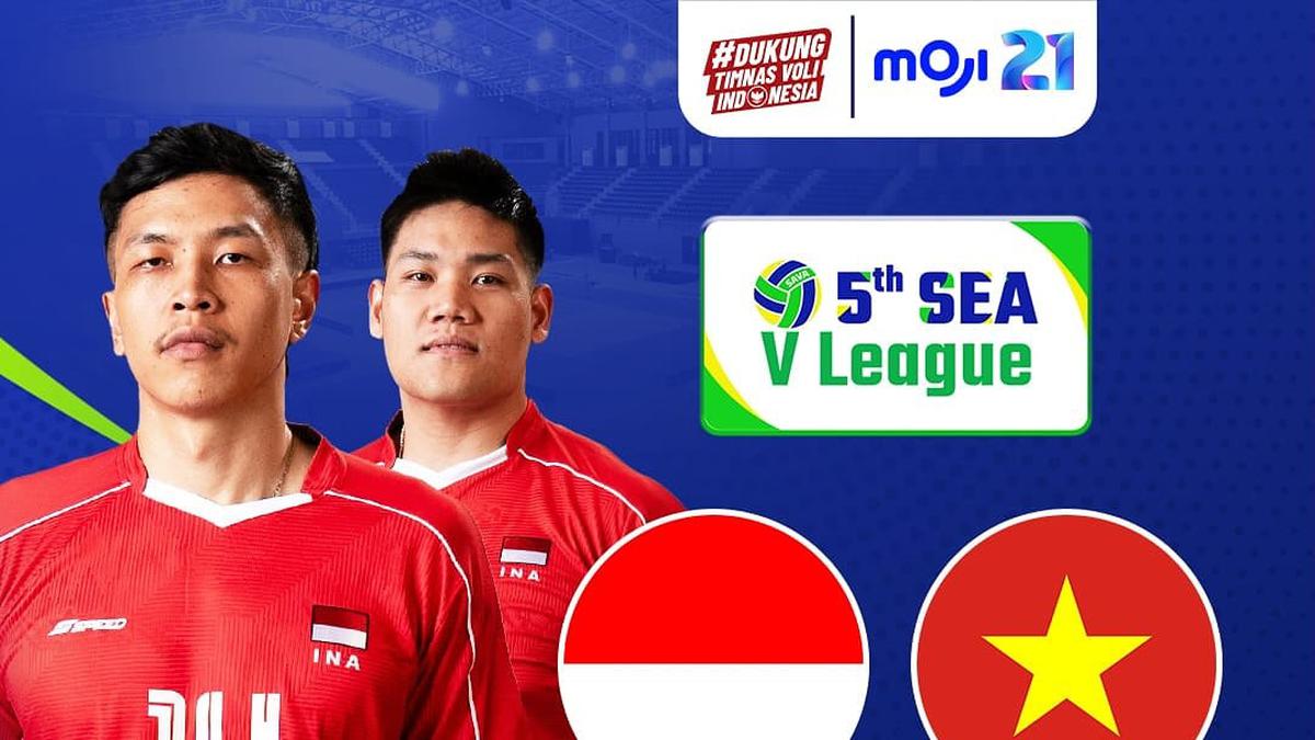 Hasil SEA V League 2025: Boy Arnez Meledak, Indonesia Bungkam Vietnam