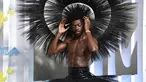 Lil Nas X di MTV VMA 2022. [Foto:  Evan Agostini/Invision/AP)