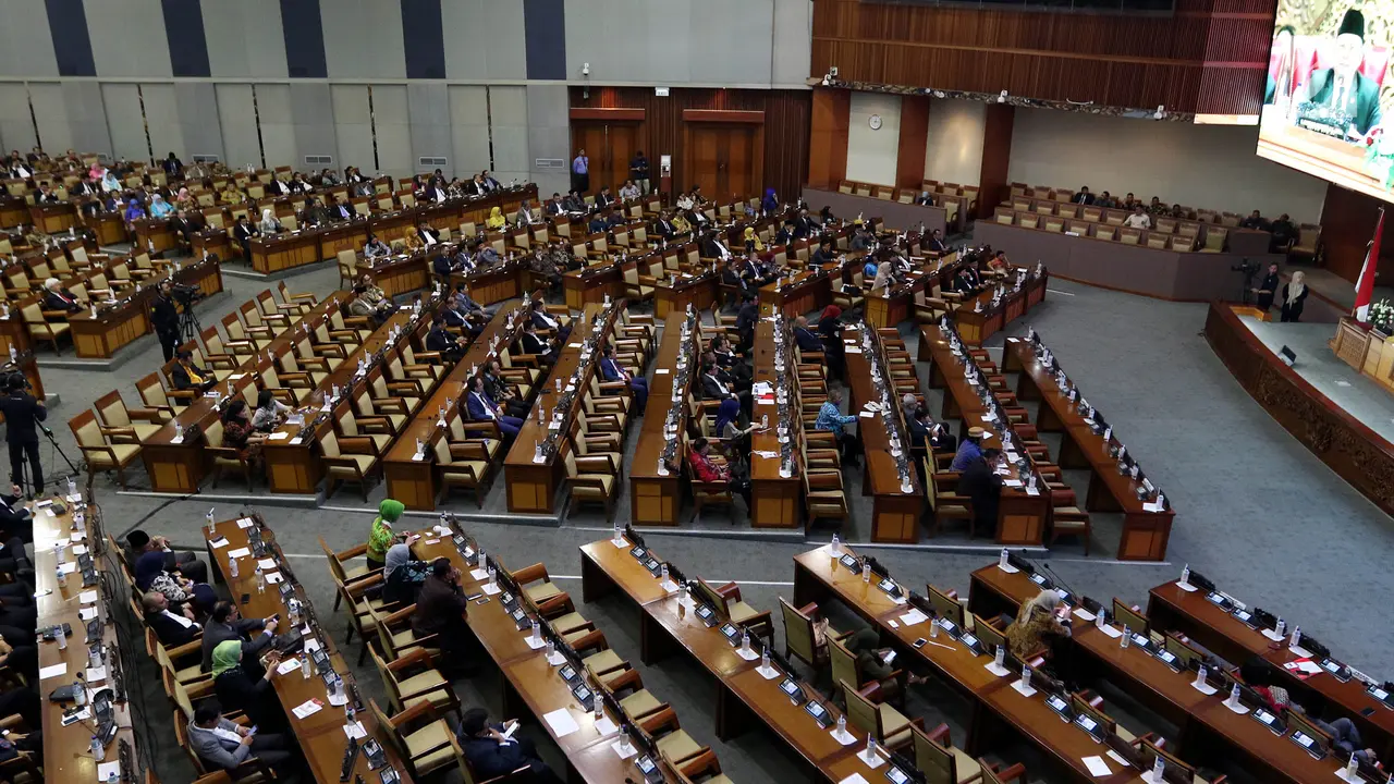 Rapat Paripurna Terakhir DPR Periode 2014-2019